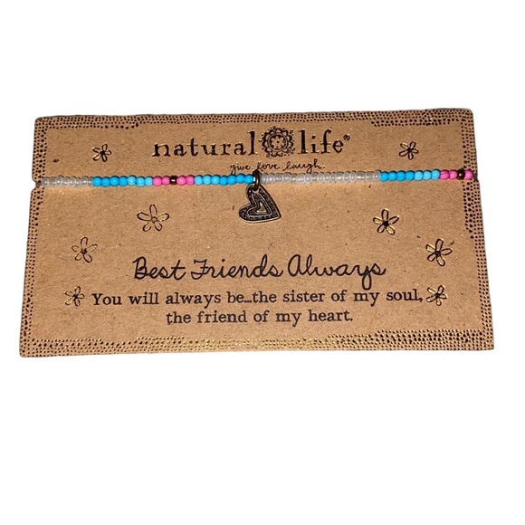 NEW best friends always beaded boho bracelet - Picture 3 of 5